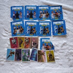 Fortnite Panini Ready to Jump Album Sticker Packs Read Description